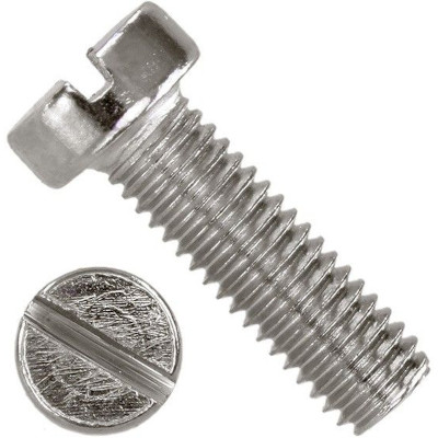 Рекомендуем купить Винт DIN 84 М3x6 с цилиндрической головкой и прямым шлицем, кл. пр. 4.8, оц. сталь