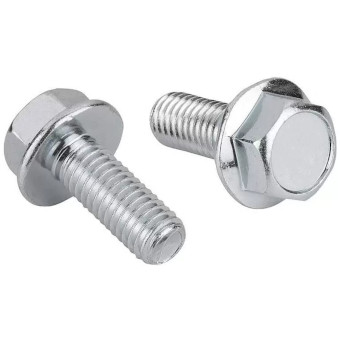 Рекомендуем купить Болт DIN 6921 М6х20 с шестигранной головкой и фланцем без насечек, кл.пр. 5.8, оц. сталь