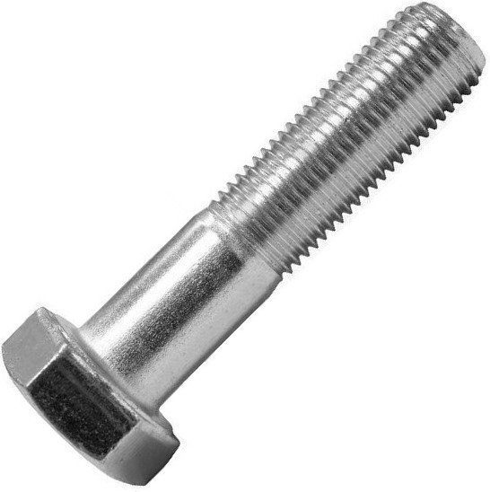 Рекомендуем купить Болт DIN 931 M16x120 с шестигранной головкой SW24 и неполной резьбой, кл. пр. 8.8, оц. сталь