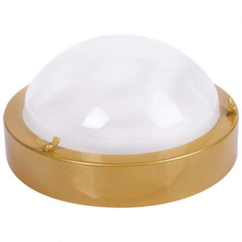 Рекомендуем купить Светильник НББ 03-60-003 "Терма 3" 1х60Вт E27 IP65 корпус золото (инд. упак.) Элетех 1005500585