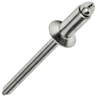 Рекомендуем купить Заклепка вытяжная открытая 3.2x16 со стандартным бортом, оц. сталь / оц. сталь