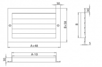 Купить решетка вентиляционная р-и 1000х1800 ral 9016 (белый) оптом | ПРОТОРГ