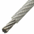 Трос ART 814593 (DIN 3055) полужесткий, с плетением 7х7, в ПВХ оболочке, нержавеющая сталь Купить трос art 814593 (din 3055) полужесткий, с плетением 7х7, в пвх оболочке, нержавеющая сталь оптом | ПРОТОРГ