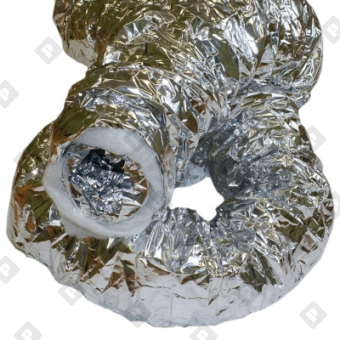 Гибкий воздуховод теплоизолированный Ø315 мм, алюминий - №1