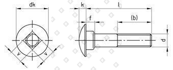 DIN 603 M16X80 A4 - №4