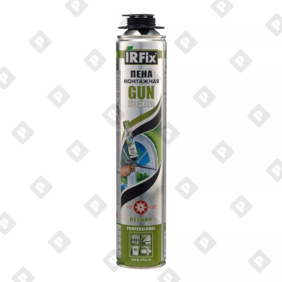 Летняя профессиональная монтажная пена IRFix GUN foam, 750 мл - №1
