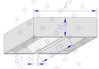 Зонт приточно-вытяжной островной тип 3 - №1