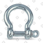 Скоба такелажная омегообразная ART 8260 Ø22 мм, нерж. сталь А4