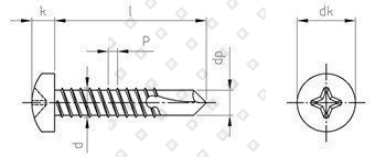 DIN 7504 A2 M 5,5X60 H - №4