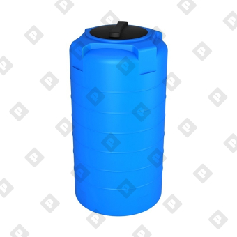 Емкость ЭкоПром для воды полиэтиленовая 300 л (0,3 м3) вертикальн. - №1