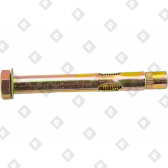 Анкерный болт М6 8х45 с болтом, жёлтый цинк - №1