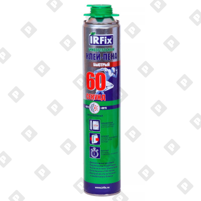 Универсальный клей-пена IRFix 60 секунд, 800 мл - №1