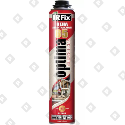Летняя профессиональная монтажная пена IRFix 65 optima, 800 мл - №1