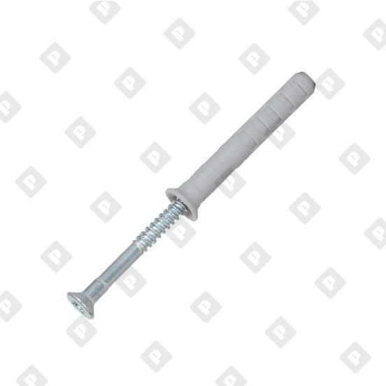 Гвоздевой дюбель fischer N 6x40/10 S с потайным бортиком, нерж. сталь A2 - №1