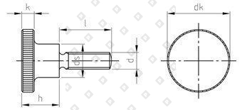 DIN 464 AISI 303 M 3X16 - №4