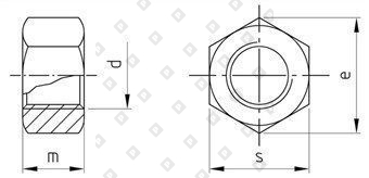 ISO 4032 A4-70 M 24 - №4