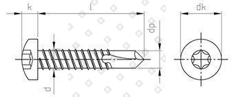 DIN 7504 A4 M 5,5X32 TX25 - №4