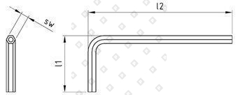 Art. 9118 CV-Steel A/F-PIN 2,5 мм - №3