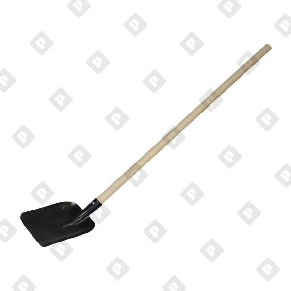 Лопата совковая с черенком - №1