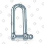 Скоба такелажная D-образная ART 8259 Ø10 мм удлиненная, нерж. сталь А4