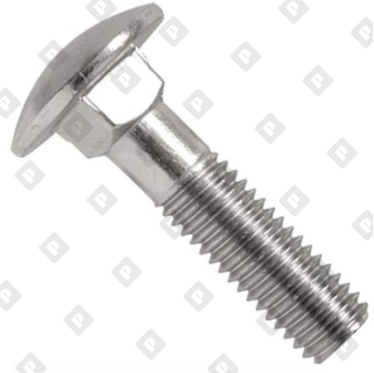 Болт DIN 603 M16x70 кл. пр. 8.8, оц. сталь, шт - №1