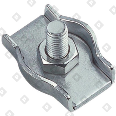 Зажим SIMPLEX для троса Ø6мм, оц. сталь - №1