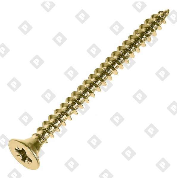 3.5x25 POZI желтый цинк - №1