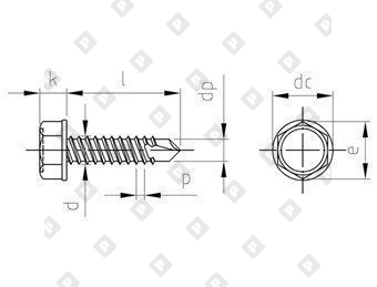 ISO 15480 AISI 410 4,8X35 - №5