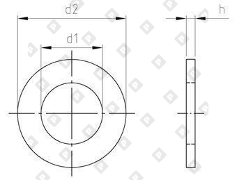 ISO 7089 A4 5 - №3