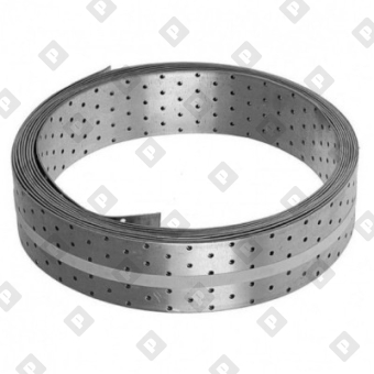 Перфорированная монтажная лента LM 40x2 (10 м), оц. сталь - №1
