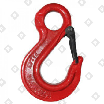 Крюк грузовой с проушиной и защелкой (SALK) 8 т, кл.пр. 8 - №3