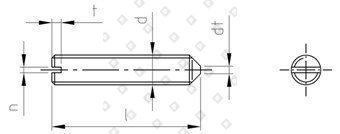 DIN 553 AISI 303 M 4X10 - №4