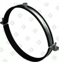 Хомут вентиляционный Ø280 мм с резиновым профилем и гайкой М8 - №1