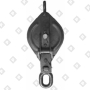 Блок одинарный монтажный грузовой с кольцом, г/п 4т