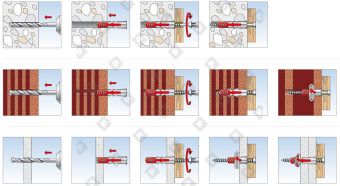 Универсальный дюбель fischer DUOPOWER 8x65 мм - №4