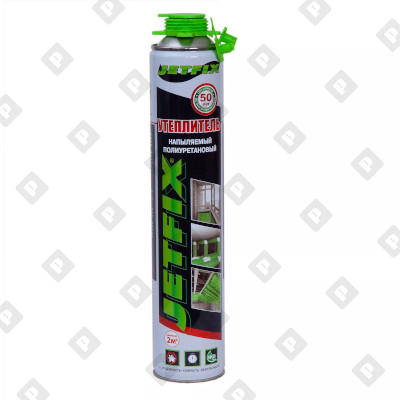 Утеплитель напыляемый полиуретановый JETFIX, 750 мл - №1