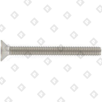 Винт DIN 965 М1,6x18 с потайной головкой и шлицем TX, нерж. сталь A2 - №2