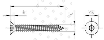 Art. 9112 A2 C 6,3X38 HEX-PIN 4 - №4