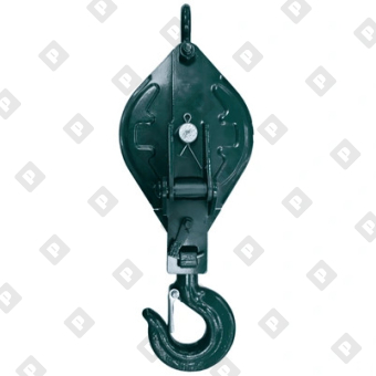 Блок двойной монтажный грузовой с крюком, г/п 10т - №1