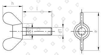 DIN 316 A4 M 8X20 - №4