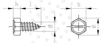 DIN 7976 A2 C 4,8X13 SZ - №4