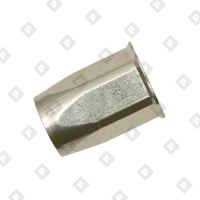 Заклепка М10x22 шестигранная с внутренней резьбой и уменьшенным бортом, нерж. сталь A2 - №1
