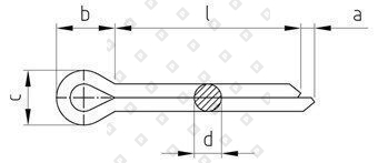 DIN 94 A4 5,0X36 - №3