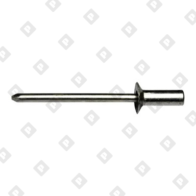 Заклепка вытяжная закрытая 4,8x19 с потайным бортом, алюминий / нерж. сталь  A2 - №1