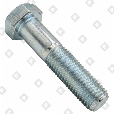 Болт DIN 931 M8x60 с шестигранной головкой SW13 и неполной резьбой, кл. пр. 4.8-5.8, оц. сталь - №1